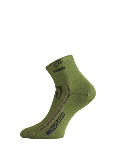 Носки Lasting WKS 689, wool+polypropylene, темно-зеленый фото 2